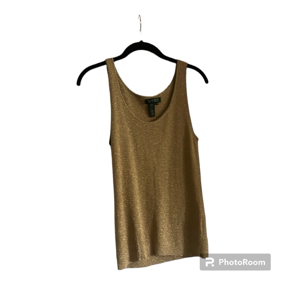 Lauren Ralph Lauren gold tank